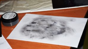 Zajęcia z kryminalistyki w Przeciszowie