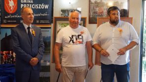 Wernisaż akwareli Zdzisława Połącarza w Gminie Przeciszów