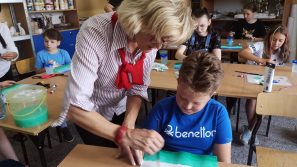 Wakacyjne warsztaty malarskie w Przeciszowie