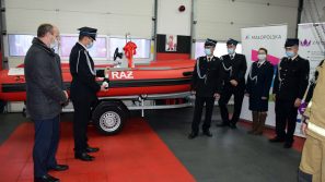 OSP w Zatorze z nową łodzią motorową