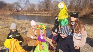 Iskierki z OSP Zator przywitały wiosnę